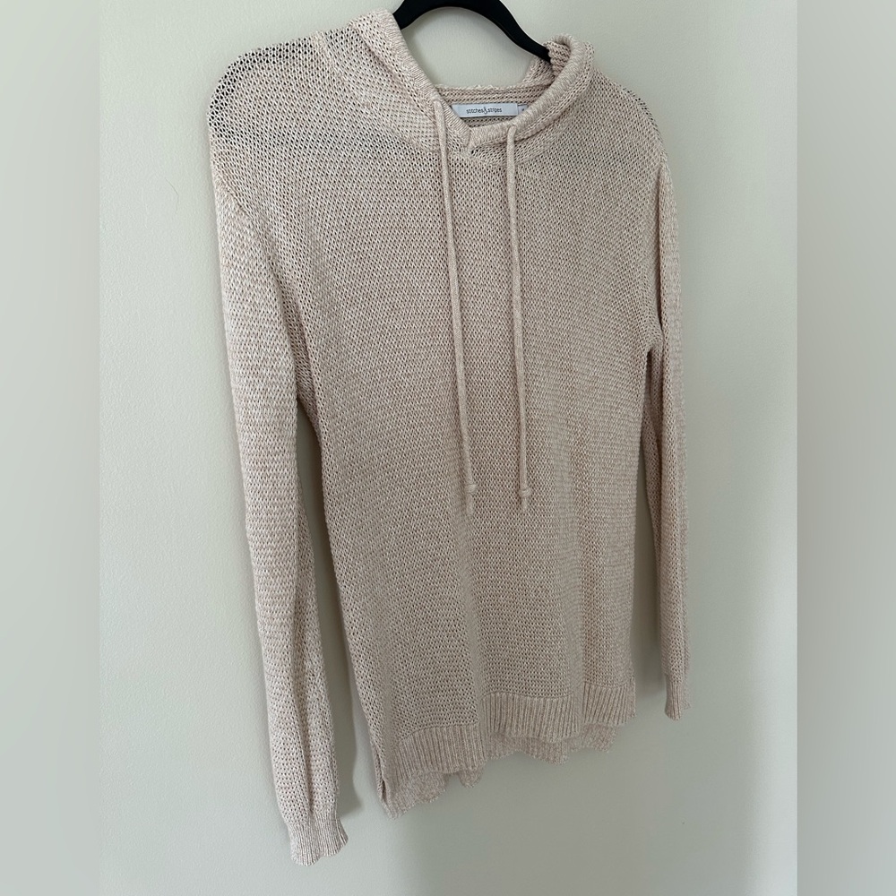 Women’s Stitches & Stripes hooded sweater.